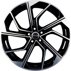 Avus Racing AC-522 Black Polished Alufelge 9x20 Zoll ET25 LK 5x112 ML66.6