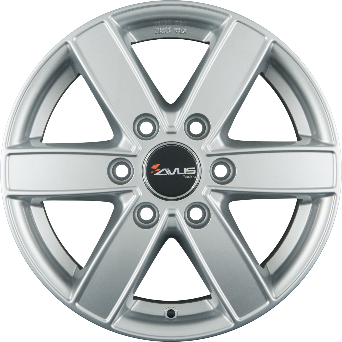 Avus Racing AC-V61 Hyper Silver Alufelge 6.5x16 Zoll ET50 LK 6x120 ML74.5