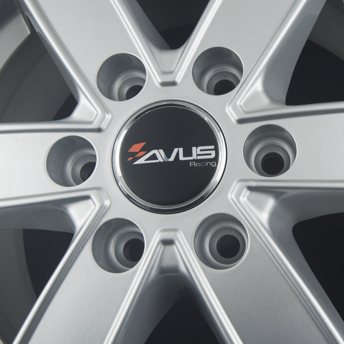 Avus Racing AC-V61 Hyper Silver Alufelge 6.5x16 Zoll ET50 LK 6x120 ML74.5 – Bild 4