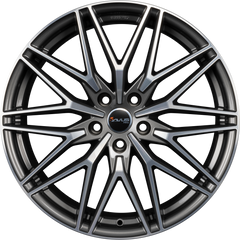 Avus Racing AC-MB6 Anthracite Polished Alufelge 8x19 Zoll ET50 LK 5x112 ML66.6
