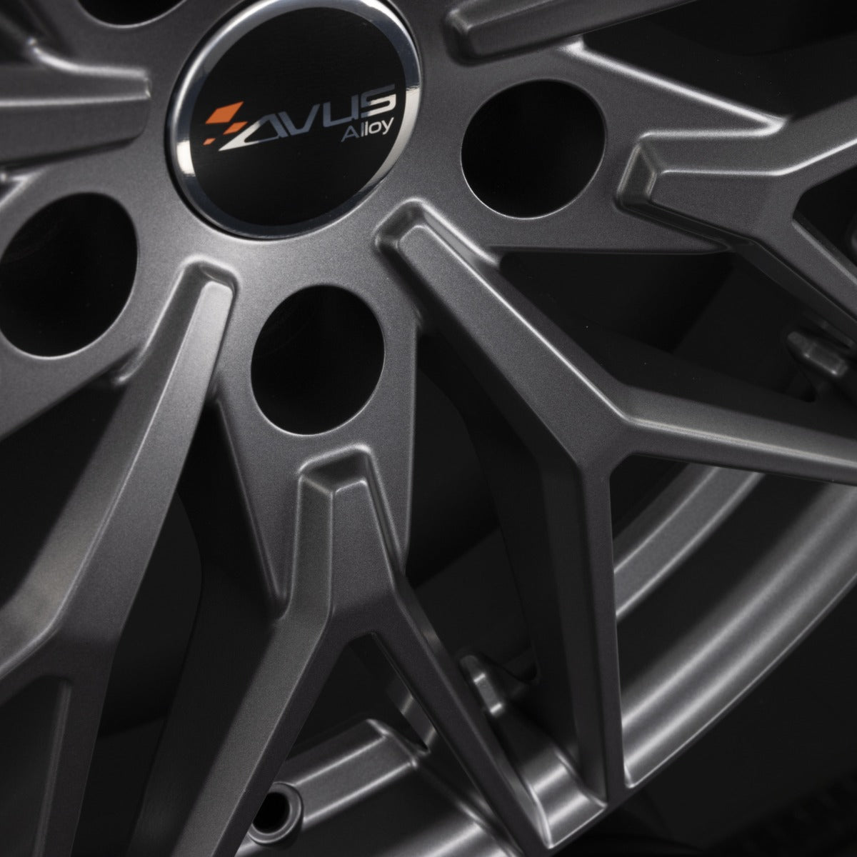 Avus Racing AC-MB6 Grey Matt Alufelge 8x19 Zoll ET50 LK 5x112 ML66.6 – Bild 3