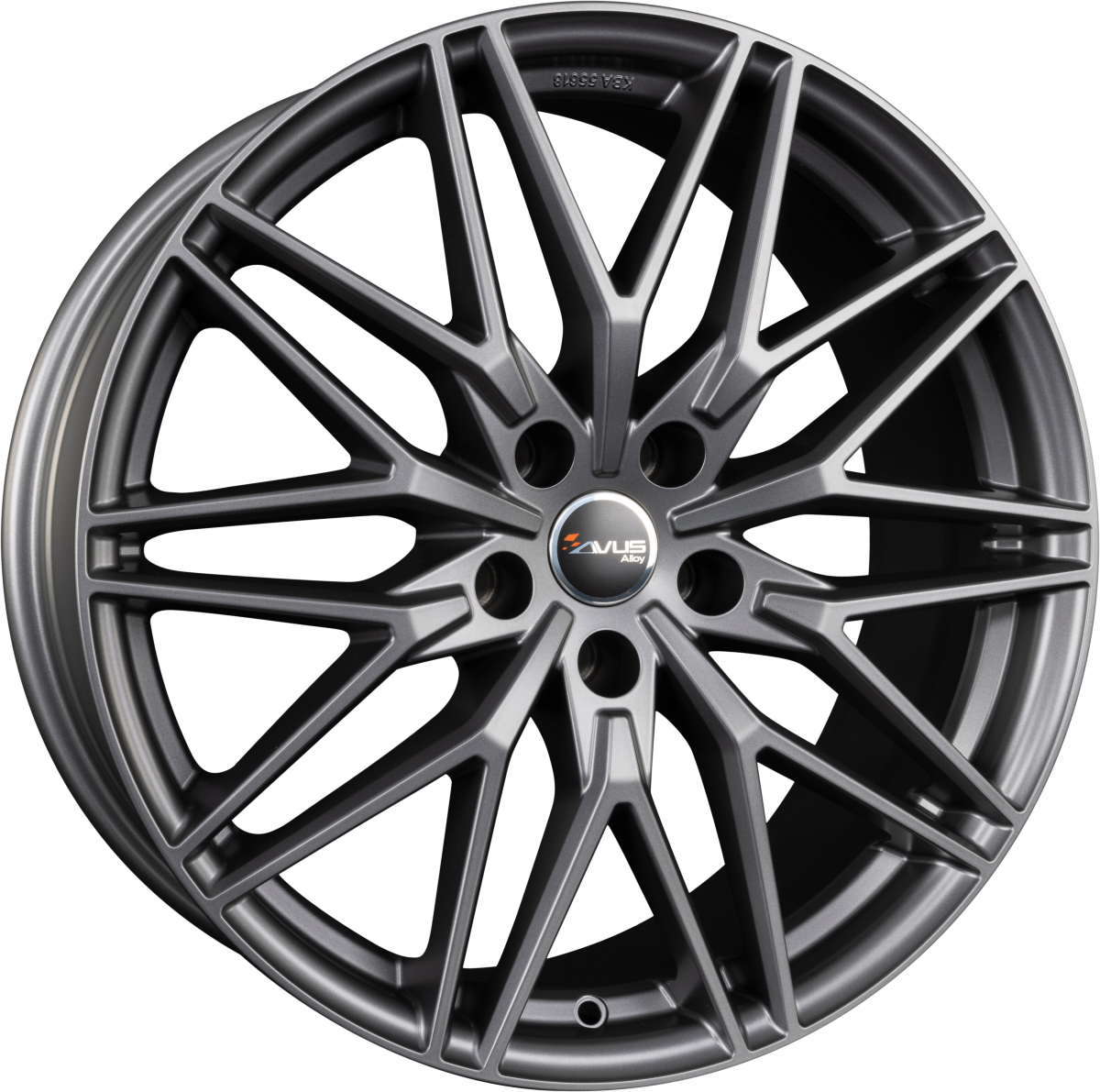 Avus Racing AC-MB6 Grey Matt Alufelge 8x19 Zoll ET45 LK 5x120 ML72.6 – Bild 2