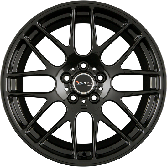 Avus Racing AC-MB4 Black Alufelge 9.5x19 Zoll ET17 LK 5x120 ML72.6