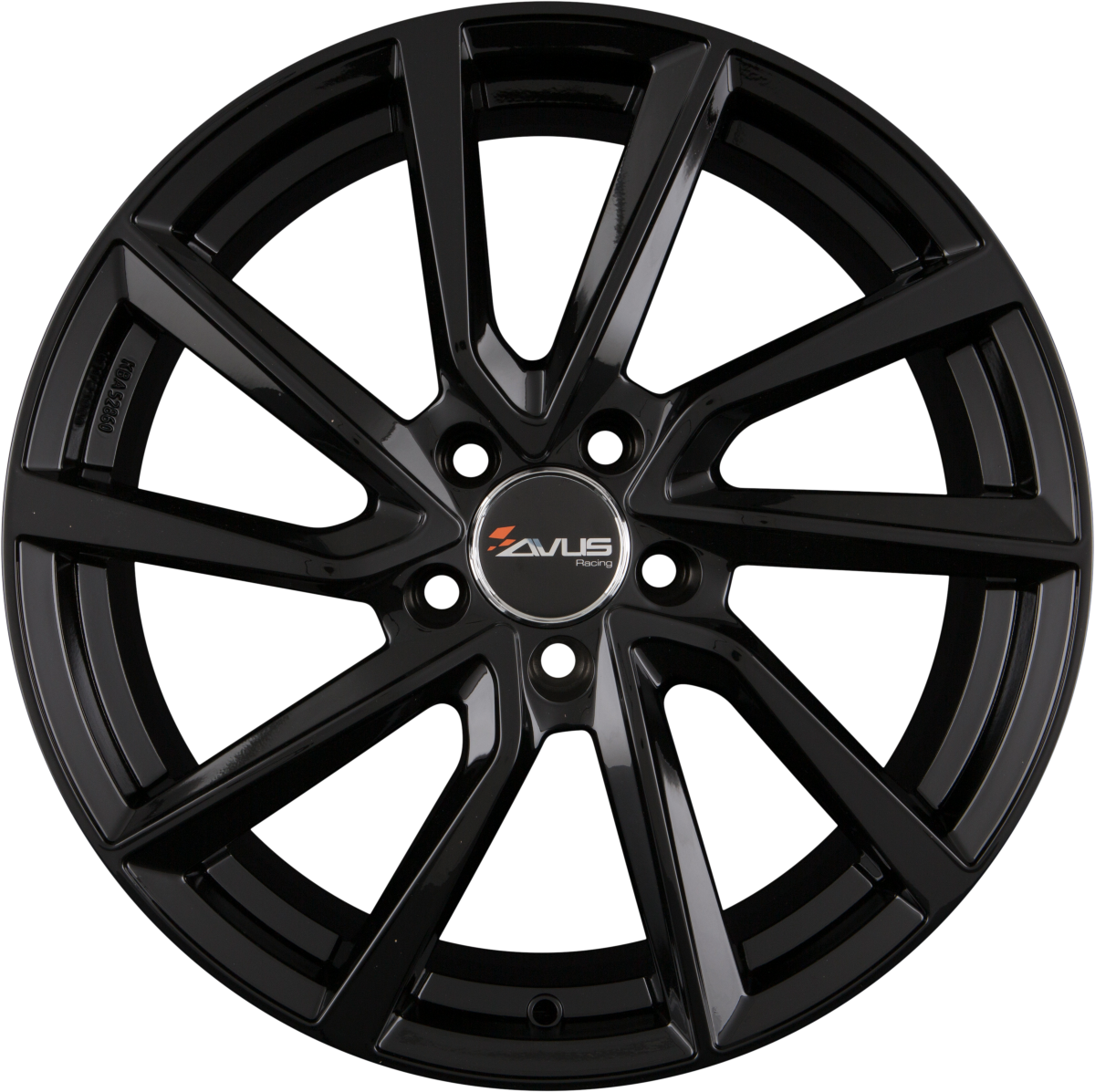 Avus Racing AC-518 Black Alufelge 8x19 Zoll ET48 LK 5x112 ML60.1