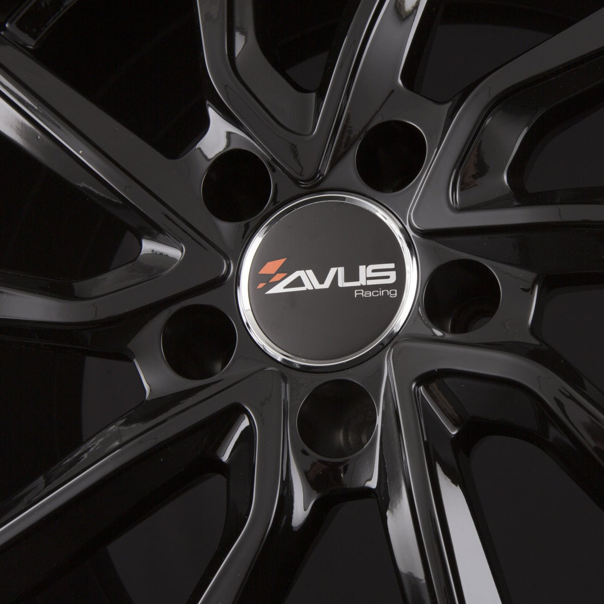 Avus Racing AC-518 Black Alufelge 8x19 Zoll ET48 LK 5x112 ML60.1 – Bild 4