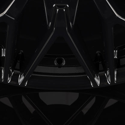 Avus Racing AC-MB6 Black Alufelge 7.5x18 Zoll ET45 LK 5x114.3 ML73.1 – Bild 4
