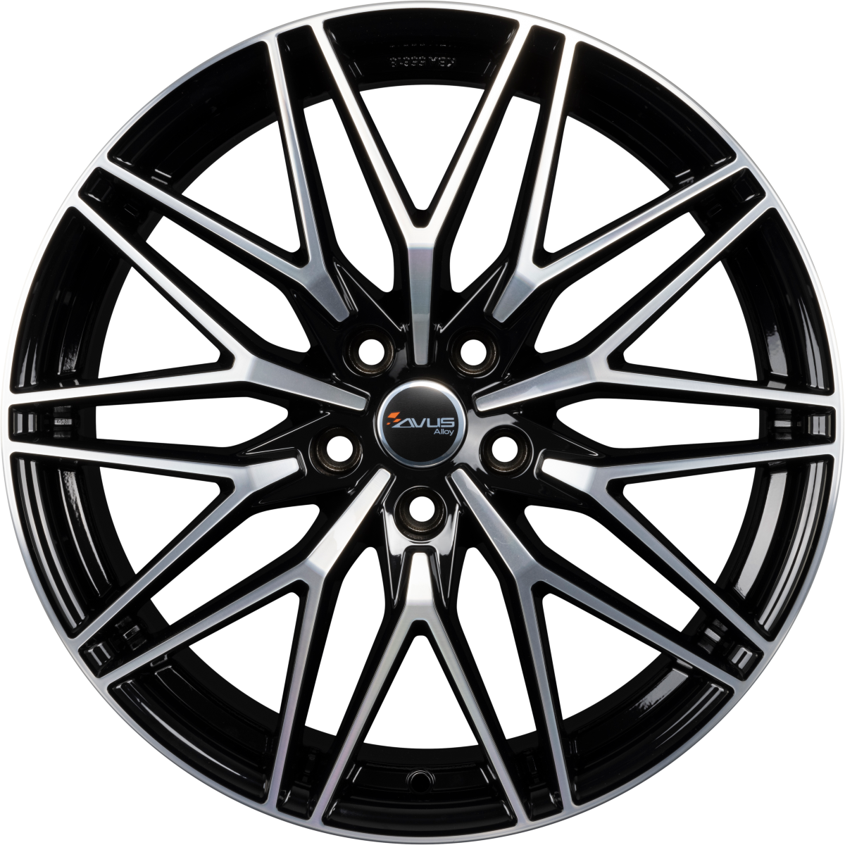 Avus Racing AC-MB6 Black Polished Alufelge 9x19 Zoll ET39 LK 5x112 ML66.6