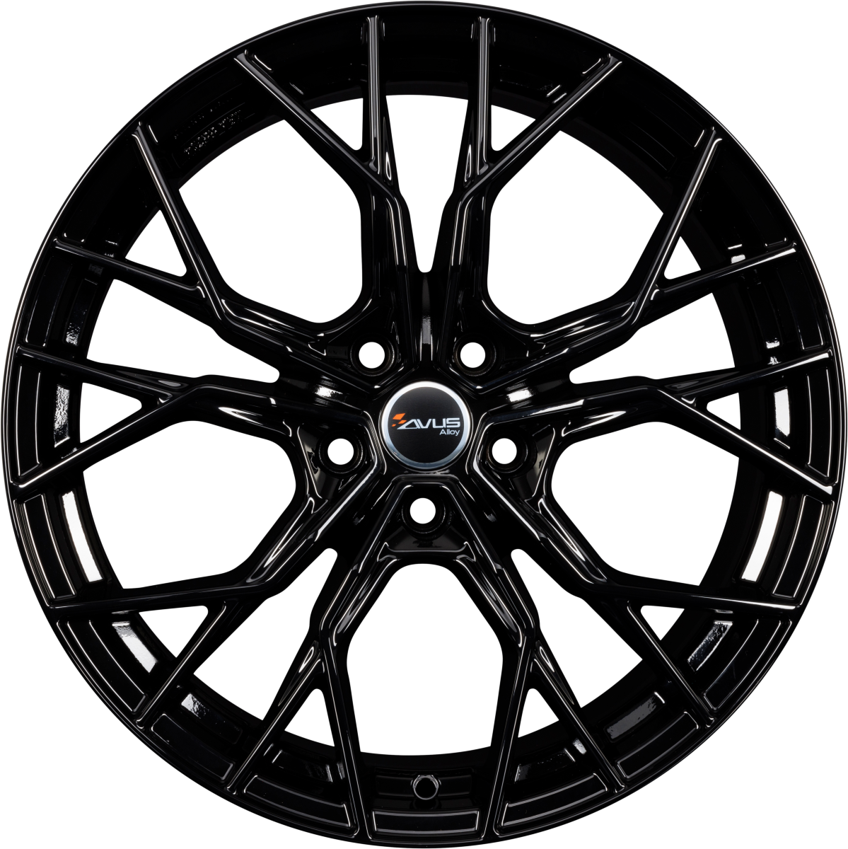 Avus Racing AC-M10 Black Alufelge 8x19 Zoll ET45 LK 5x114.3 ML73.1