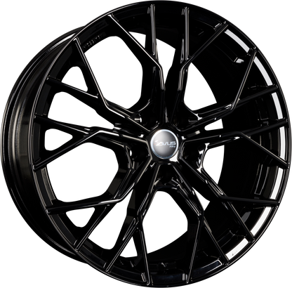 Avus Racing AC-M10 Black Alufelge 8x19 Zoll ET45 LK 5x114.3 ML73.1 – Bild 2