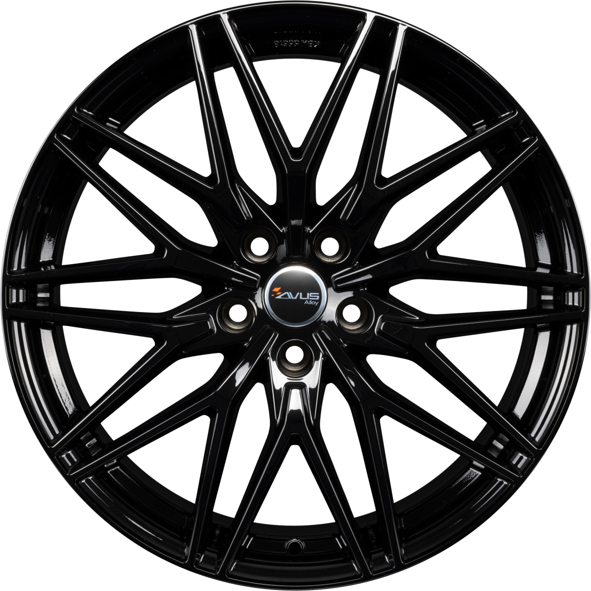 Avus Racing AC-MB6 Black Alufelge 10x20 Zoll ET18 LK 5x112 ML66.6