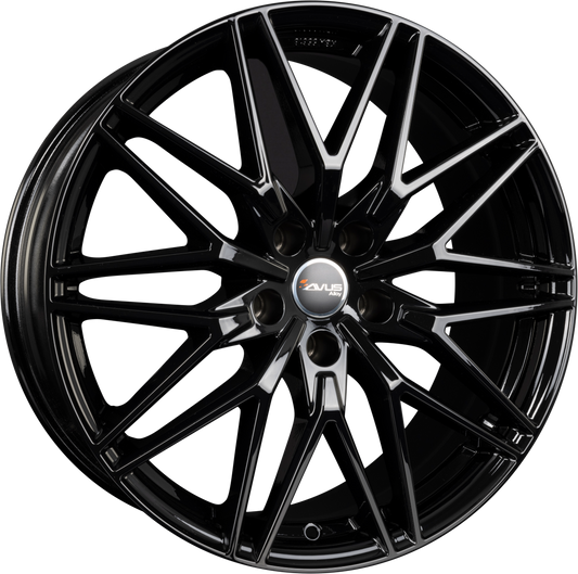Avus Racing AC-MB6 Black Alufelge 10x20 Zoll ET18 LK 5x112 ML66.6 – Bild 2