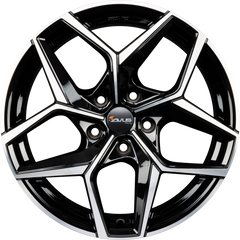 Avus Racing AC-523 Black Polished Alufelge 7.5x18 Zoll ET42 LK 5x108 ML73.1