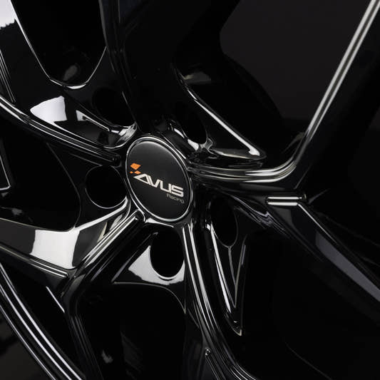 Avus Racing AC-523 Black Alufelge 7.5x18 Zoll ET44 LK 5x114.3 ML73.1 – Bild 2