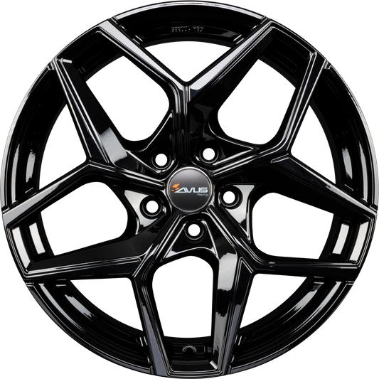 Avus Racing AC-523 Black Alufelge 8.5x19 Zoll ET44.5 LK 5x112 ML66.6