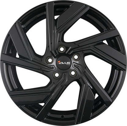 Avus Racing AC-521 Black Alufelge 10x20 Zoll ET57 LK 5x112 ML57.1