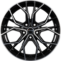 Avus Racing AC-M10 Black Polished Alufelge 8x18 Zoll ET29 LK 5x112 ML66.6