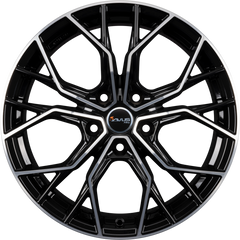 Avus Racing AC-M10 Black Polished Alufelge 8x18 Zoll ET29 LK 5x112 ML66.6