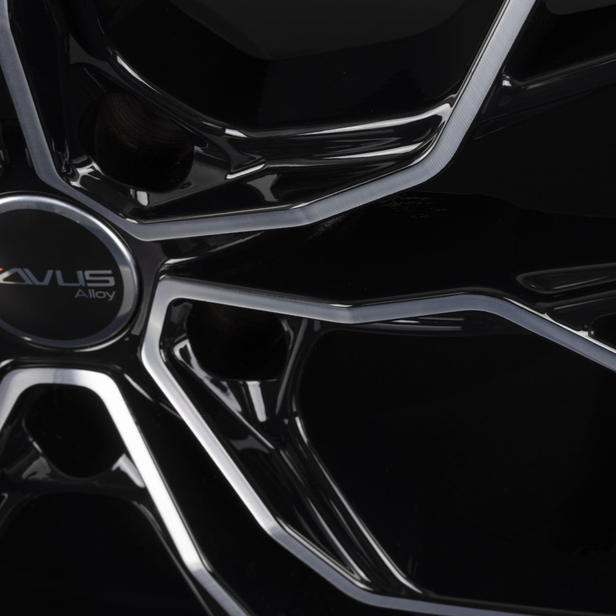 Avus Racing AC-M10 Black Polished Alufelge 8x18 Zoll ET29 LK 5x112 ML66.6 – Bild 4