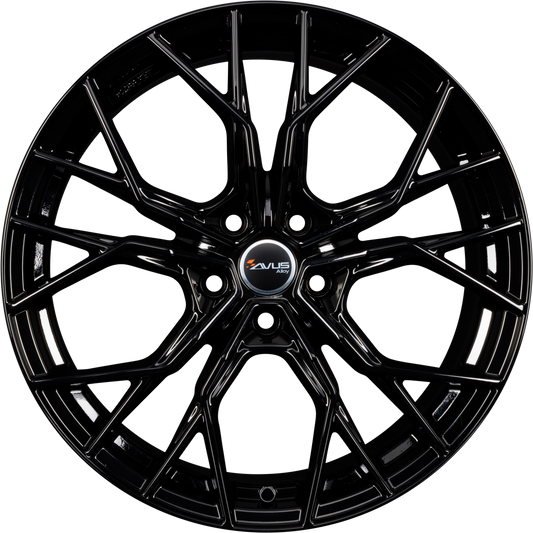 Avus Racing AC-M10 Black Alufelge 8.5x19 Zoll ET44 LK 5x112 ML66.6