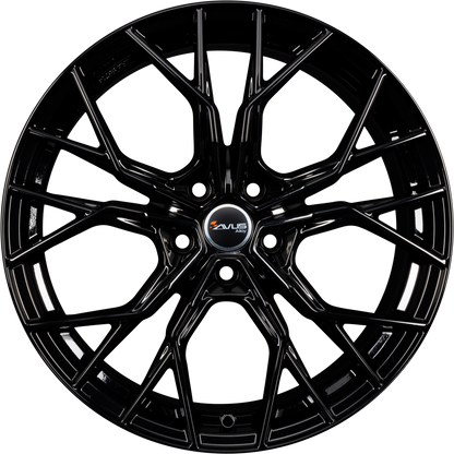 Avus Racing AC-M10 Black Alufelge 8x19 Zoll ET35 LK 5x114.3 ML60.1