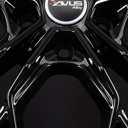 Avus Racing AC-M10 Black Alufelge 8x19 Zoll ET35 LK 5x114.3 ML60.1 – Bild 3