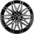 Avus Racing AC-MB6 Black Polished Alufelge 10.5x20 Zoll ET45 LK 5x112 ML66.6