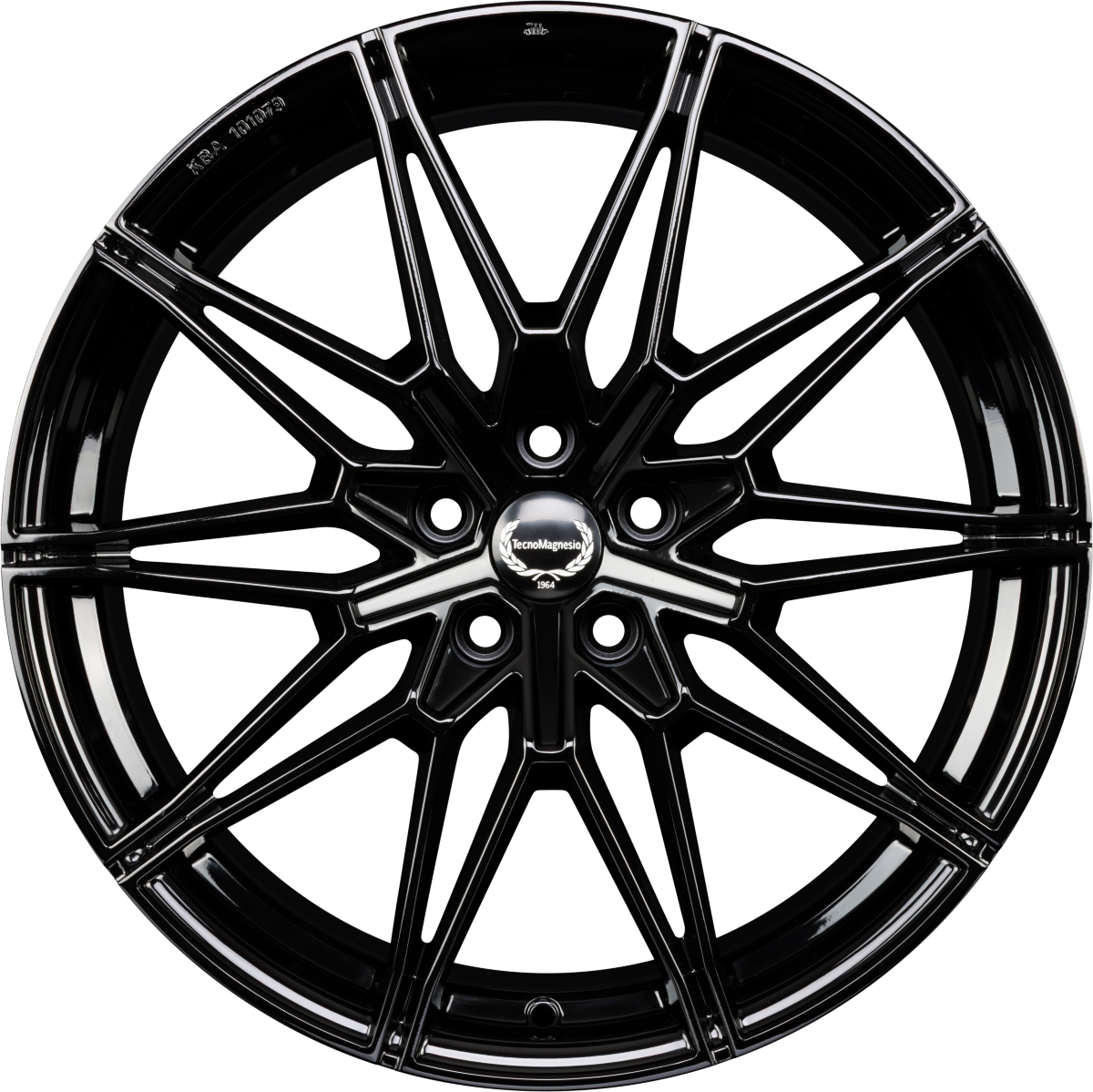 Tecnomagnesio TMG03 Black Glossy Alufelge 8x19 Zoll ET29.5 LK 5x112 ML66.6