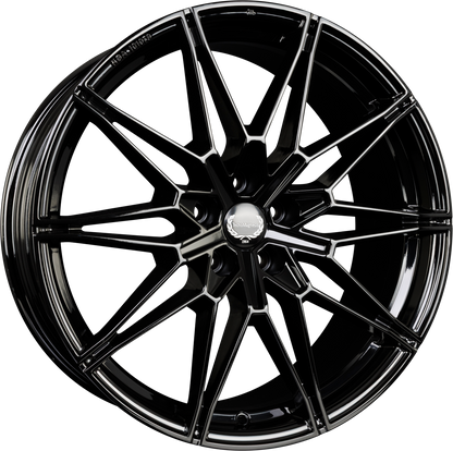 Tecnomagnesio TMG03 Black Glossy Alufelge 8x19 Zoll ET29.5 LK 5x112 ML66.6 – Bild 2