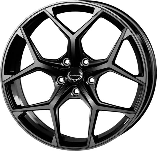 Tecnomagnesio TMG02 Black Glossy Alufelge 8.5x20 Zoll ET35 LK 5x112 ML66.6
