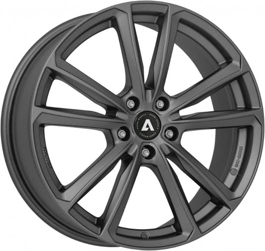 Akoni AK03 graphite matt Alufelge 8x18 Zoll ET30 LK 5x112 ML66.6
