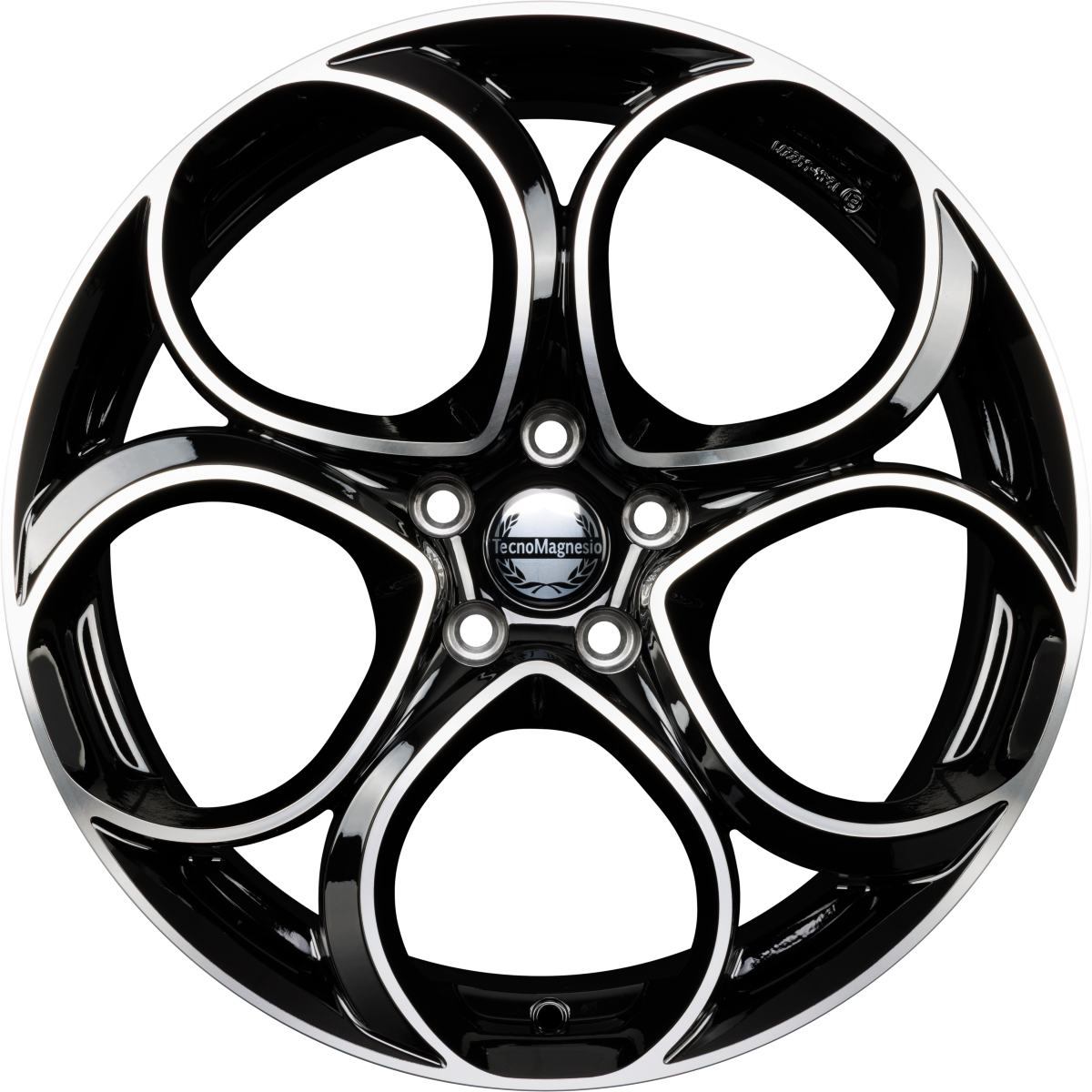 Tecnomagnesio Junior Black Mirror Alufelge 8x19 Zoll ET34 LK 5x110 ML65.1