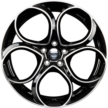 Tecnomagnesio Junior Black Mirror Alufelge 8x19 Zoll ET34 LK 5x110 ML65.1