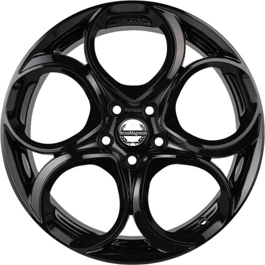 Tecnomagnesio Junior Black Glossy Alufelge 8x19 Zoll ET37 LK 5x110 ML65.1