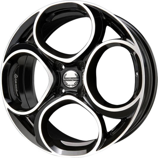 Tecnomagnesio Junior 4 Black Mirror Alufelge 6.5x17 Zoll ET32 LK 4x108 ML65.1