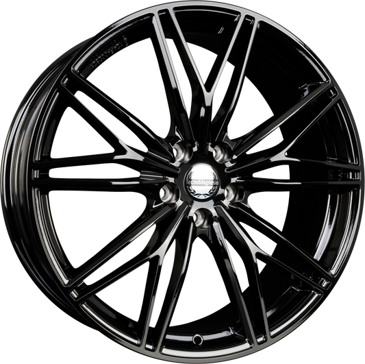 Tecnomagnesio Motorsport Black Glossy Alufelge 8x20 Zoll ET35 LK 5x112 ML66.6 – Bild 2