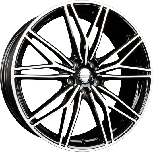 Tecnomagnesio Motorsport Black Mirror Alufelge 8x20 Zoll ET35 LK 5x112 ML66.6 – Bild 2