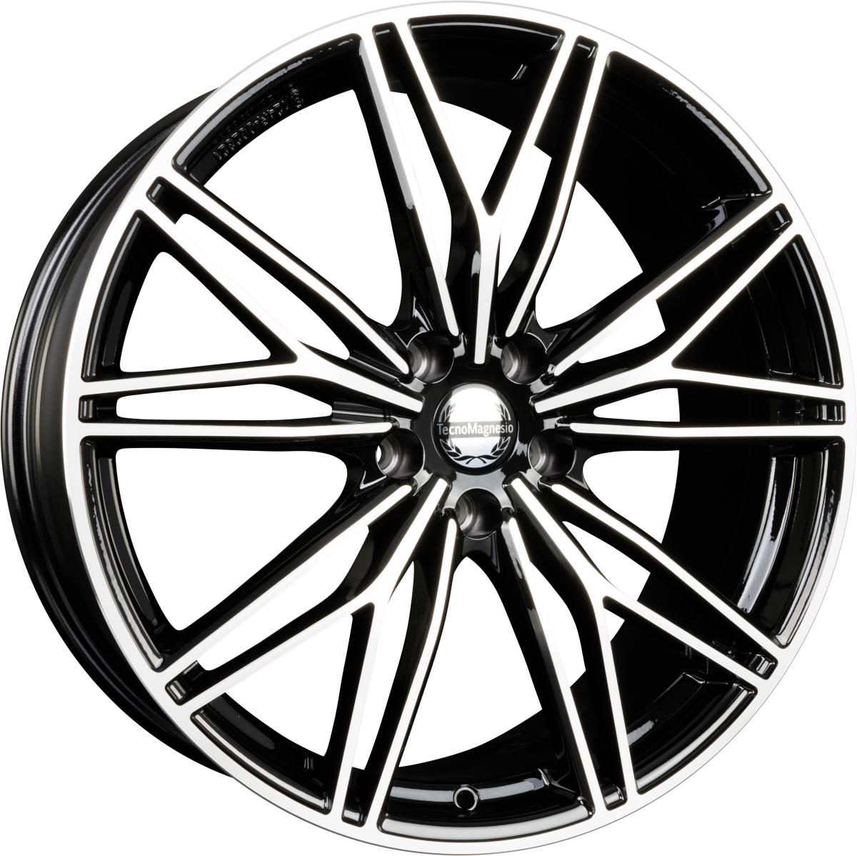 Tecnomagnesio Motorsport Black Mirror Alufelge 8x20 Zoll ET35 LK 5x112 ML66.6 – Bild 2