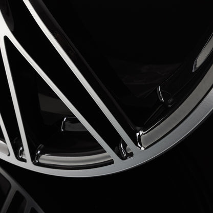 Tecnomagnesio Motorsport Black Mirror Alufelge 8x20 Zoll ET35 LK 5x112 ML66.6 – Bild 4