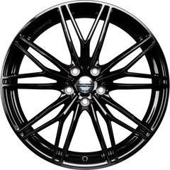 Tecnomagnesio Motorsport Black Glossy Alufelge 8x20 Zoll ET46 LK 5x112 ML66.6