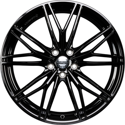 Tecnomagnesio Motorsport Black Glossy Alufelge 8x20 Zoll ET46 LK 5x112 ML66.6