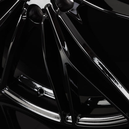 Tecnomagnesio Motorsport Black Glossy Alufelge 8x20 Zoll ET46 LK 5x112 ML66.6 – Bild 4