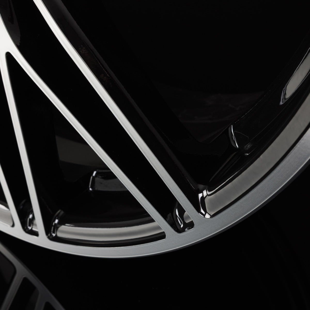 Tecnomagnesio Motorsport Black Mirror Alufelge 8x20 Zoll ET46 LK 5x112 ML66.6 – Bild 4