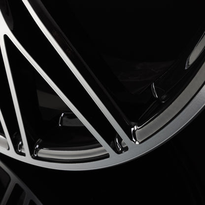 Tecnomagnesio Motorsport Black Mirror Alufelge 8x20 Zoll ET46 LK 5x112 ML66.6 – Bild 4