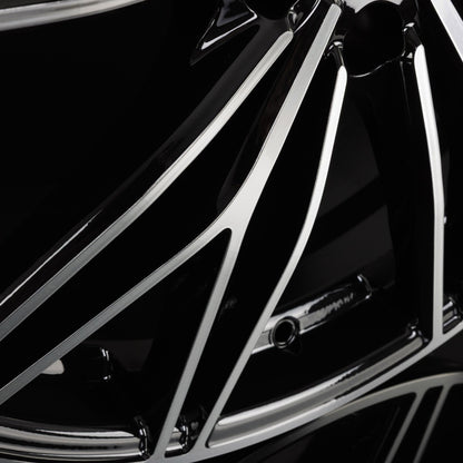 Tecnomagnesio Motorsport Black Mirror Alufelge 8x20 Zoll ET46 LK 5x112 ML66.6 – Bild 5