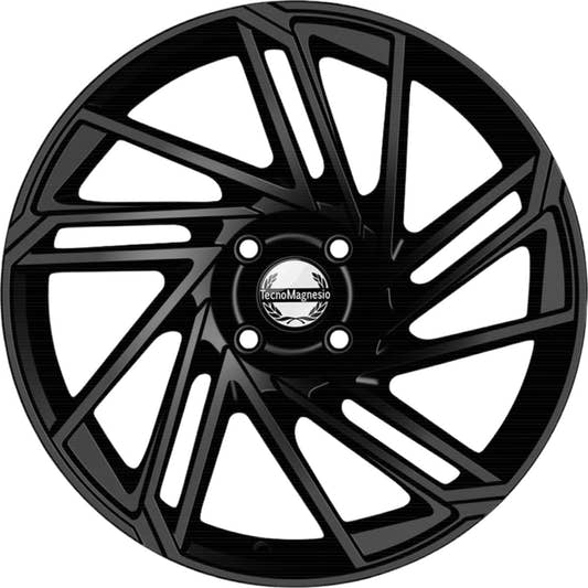 Tecnomagnesio Epower glossy black Alufelge 7x17 Zoll ET38 LK 4x100 ML67.1