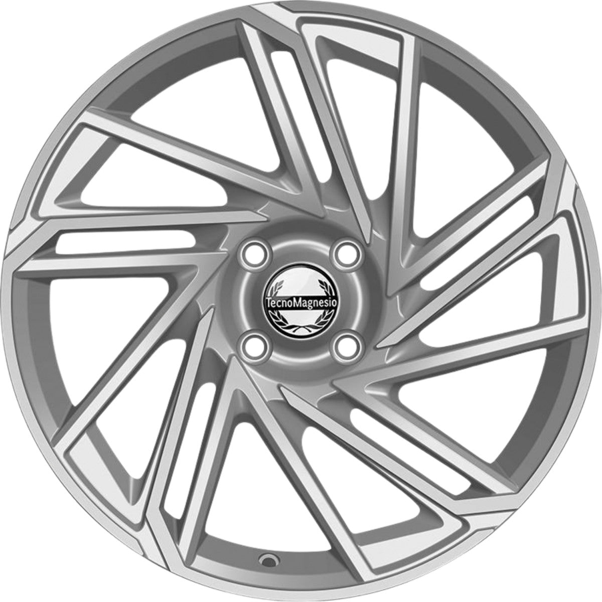 Tecnomagnesio Epower silver Alufelge 7x18 Zoll ET30 LK 4x108 ML65.1