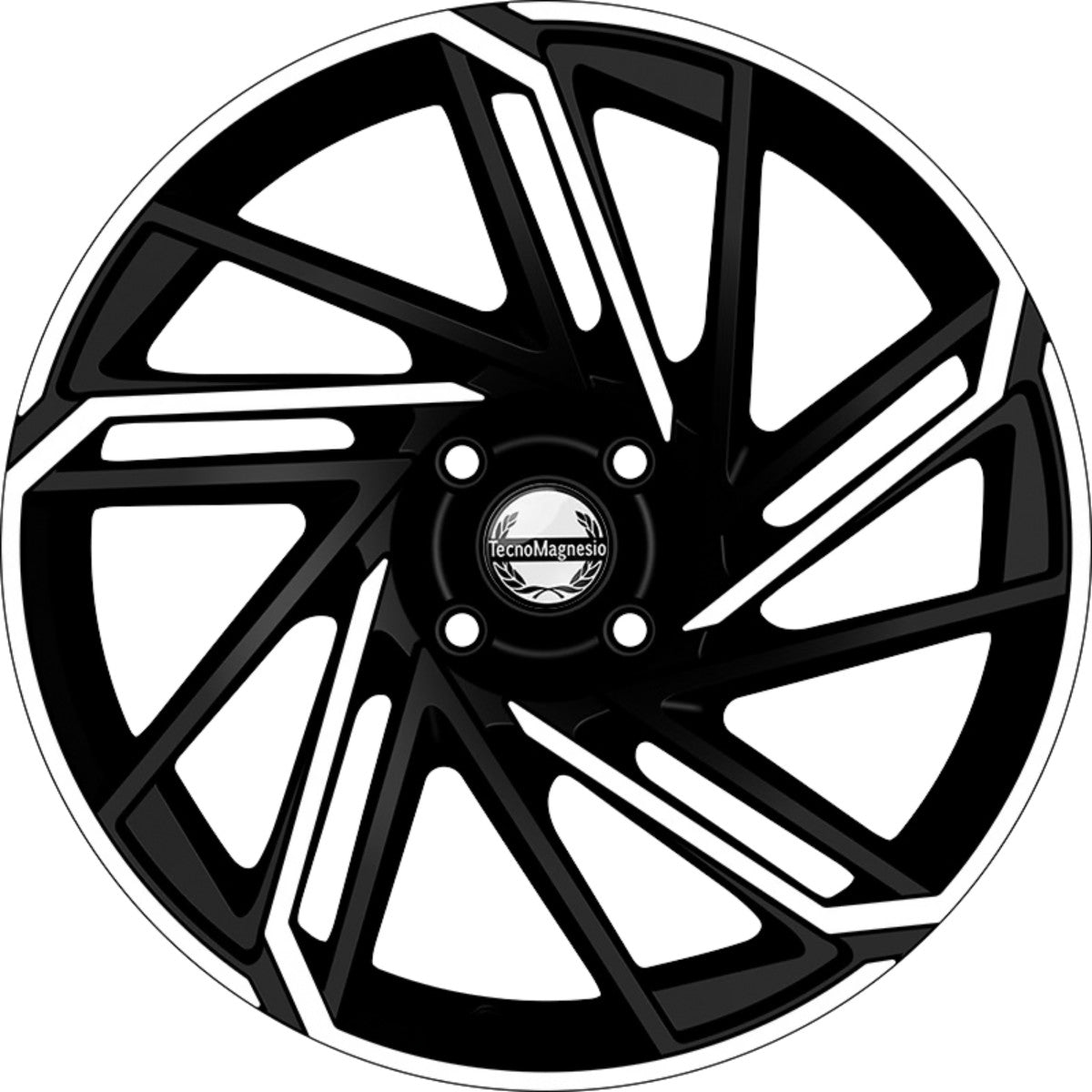 Tecnomagnesio Epower ice black Alufelge 7x18 Zoll ET35 LK 4x98 ML58.1
