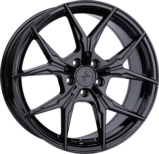 Keskin KT19N Angel black painted Alufelge 8.5x19 Zoll ET30 LK 5x100 ML57.1