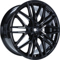 1000 Miglia MM1023 gloss black Alufelge 8.5x20 Zoll ET35 LK 5x112 ML66.5