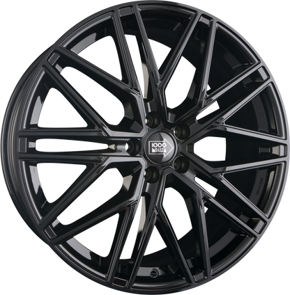 1000 Miglia MM1023 gloss black Alufelge 8.5x20 Zoll ET45 LK 5x112 ML66.5 – Bild 4